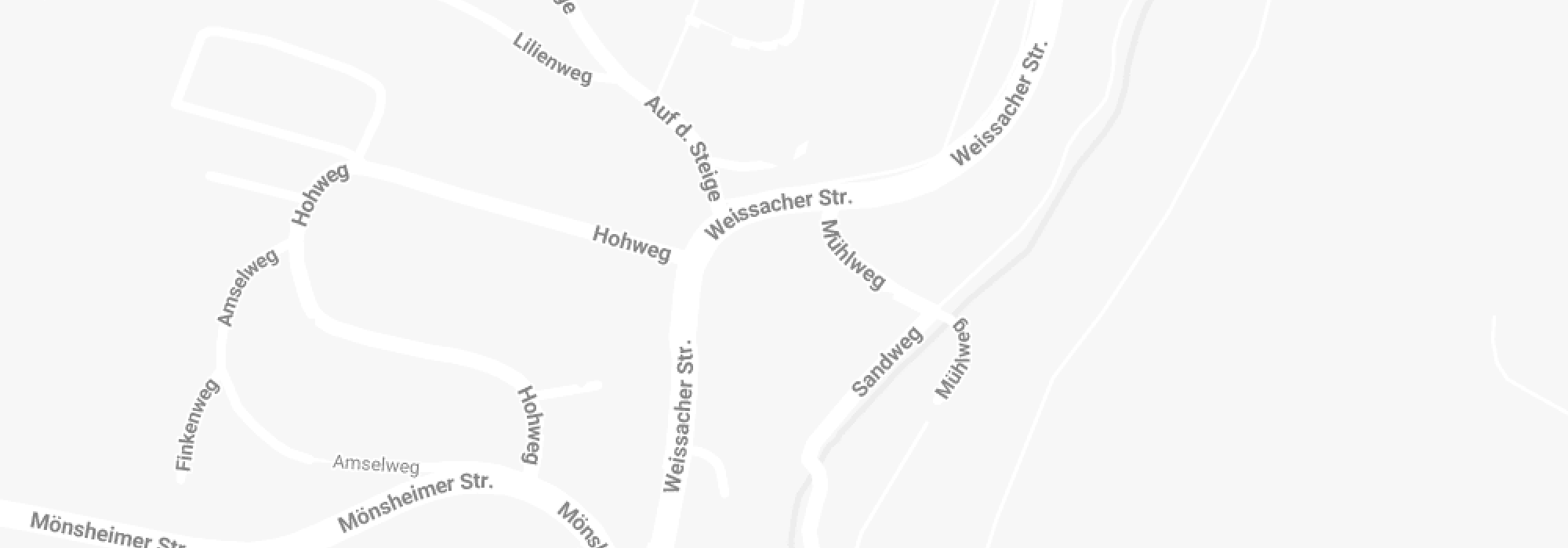 Anfahrtskarte Zahnmedizin Dr. Boeck in Weissach
